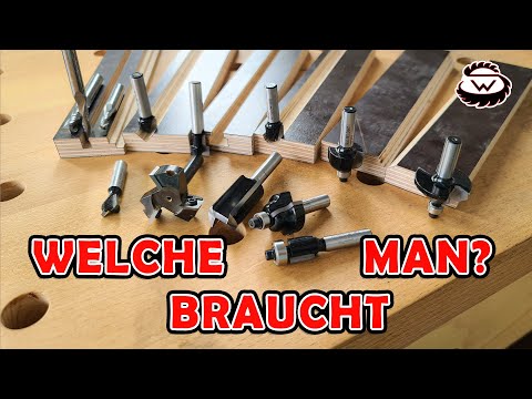 Die WICHTIGSTEN Fräser für die Oberfräse | WoodSpezi