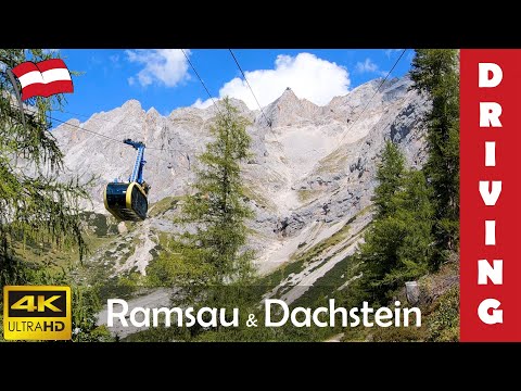 Driving in Austria 17: Ramsau & Dachstein | 4K 60fps