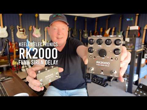 Keeley RK2000 Funk Siren Delay - Trey Anastasio Ambient Loop Delay Pedal image 5