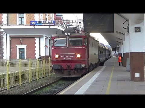Trenuri in gara Cluj Napoca/Trains in Cluj Napoca station [23.Dec.2022]