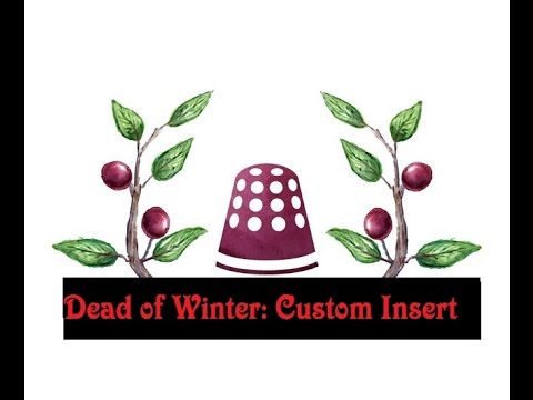 Dead of Winter Foam Board Insert