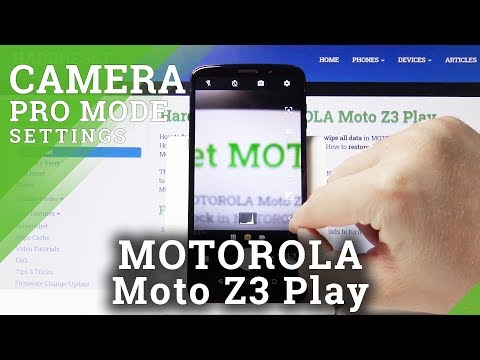 How to Enter Camera Pro Mode in Motorola Moto Z3 Play – Use Camera Pro Mode