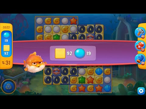 Fishdom. Hard Level 3522. HD Quality