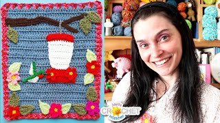 "Hanging Up the Hummingbird Feeder" 2025 Calendar Un-Blanket Project June