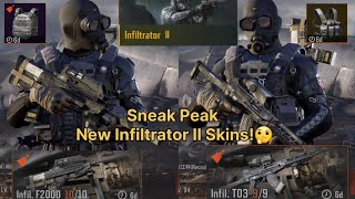 Sneak Peak - Infiltrator II Skins! Arena Breakout S6
