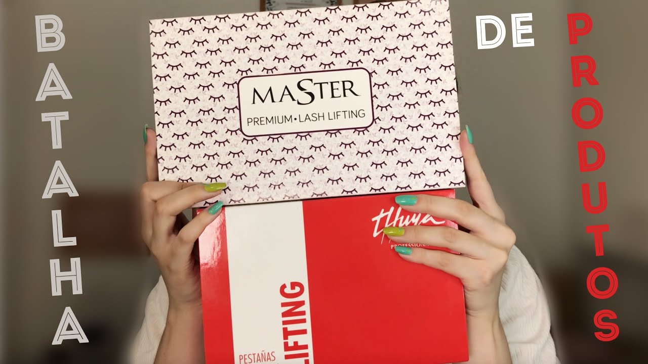 LASH LIFTING e BROW LAMINATION - KIT DA THUYA vs. MASTER PREMIUM