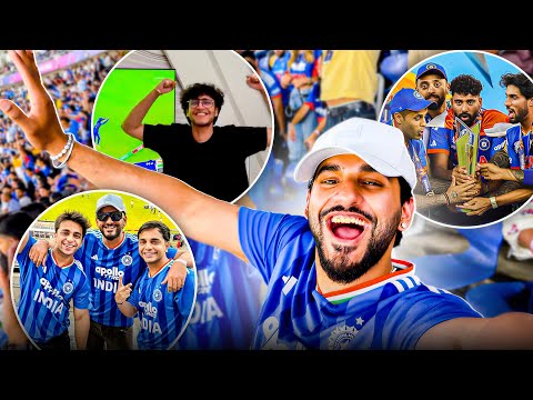 World Cup Jeet Gye🥳 Abhishek ne Dekha Stadium mein Final and Nischay ne Ghar se Jitwa diya