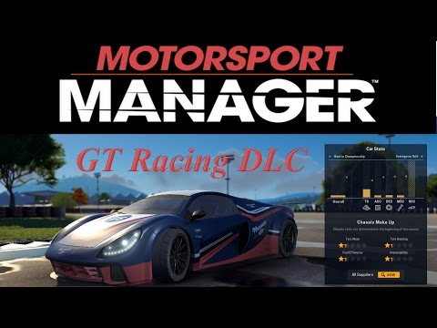 Lets Play Motorsport Manager - GT Racing - Create Your Own Team