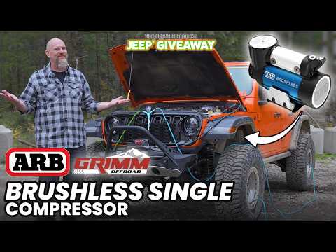 How Fast can the ARB Brushless SINGLE compressor Air Up 4 tires?! 💨