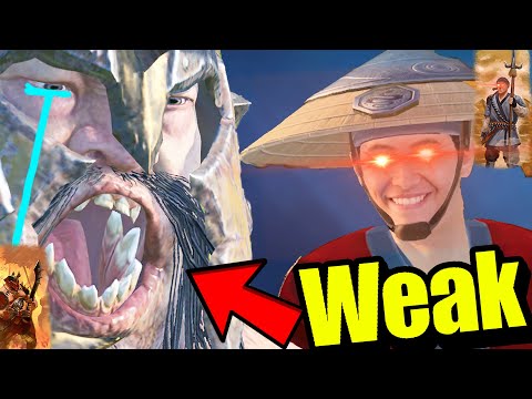 Ogres are WEAKER than Cathay's Peasant Units..