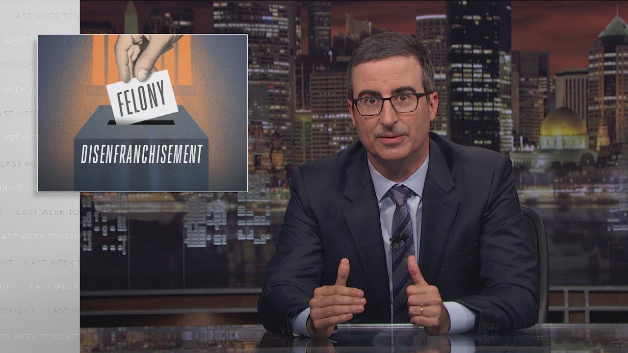 Felony Disenfranchisement: Last Week Tonight with John Oliver (HBO) - YouTube