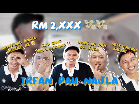 PAU DUIT TALENT SEMENTARA SAMPAI NANGIS!! NAJLA PROBLEM!! PRANK YANG SALAH