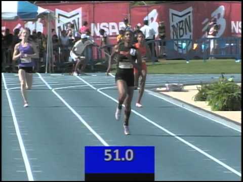 Girls 400m Freshman Section 2 - New Balance Nationals Outdoor 2013