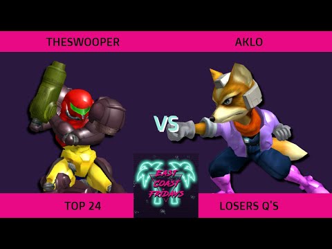TheSWOOPER (Samus) vs. Aklo (Fox) - ECF 175 Top 24 Losers Quarterfinals SSBM