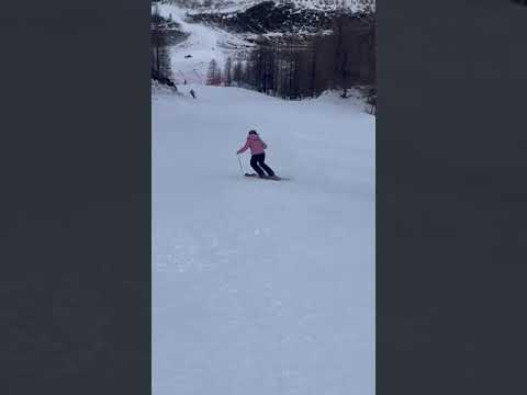 MAESTRA CAROLE GILARDONI (PENNA NERA) IN ALLENAMENTO A MADESIMO