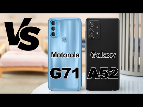 Motorola Moto G71 vs Samsung Galaxy A52