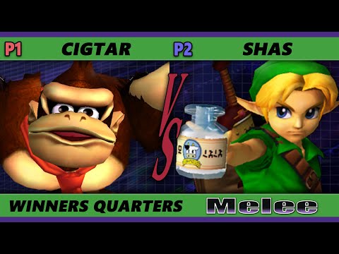 S@X 453 Winners Quarters - Cigtar (DK) Vs. Shas (Young Link) Smash Melee - SSBM