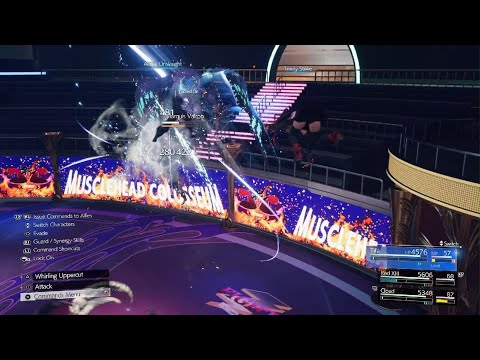 FINAL FANTASY VII REBIRTH Stylish Trinity strike / Aerial Onslaught combo