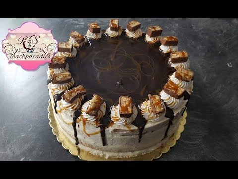 Mega SNICKERS Torten Rezept / SNICKERS´li Yaspasta Tarifi