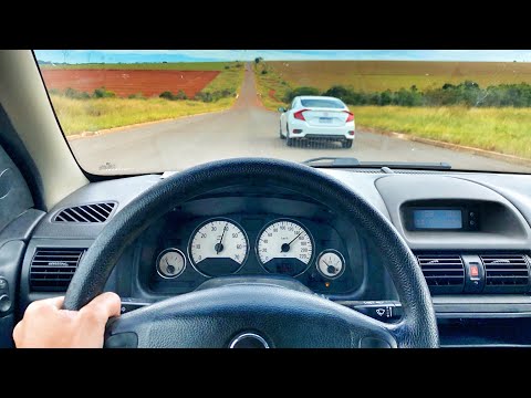 I PUSHED THE PETROL HEAD OF A CIVIC AND GOT ​​INTO BAD STORAGE | EPIC VIDEO