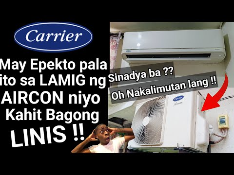 May Epekto pala ito sa LAMIG ng AIRCON niyo kahit Bagong Linis,Mahina parin ang LAMIG Problem Solve