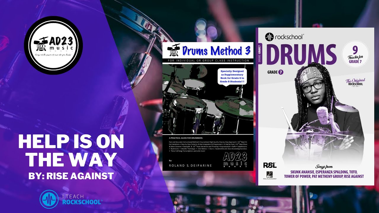Help Is On The Way | Rockschool Drums Grade 7 2024