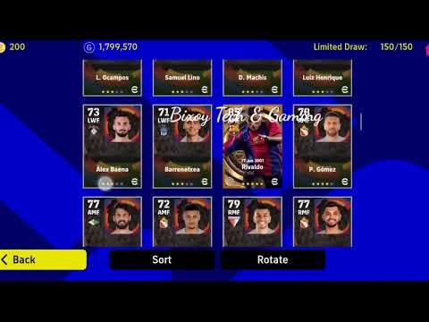 rivaldo saviola kluivert çıkartma taktiği e football 2023 mobile