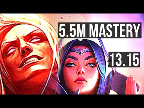 VLADIMIR vs IRELIA (TOP) | 5.5M mastery, 1500+ games, Rank 8 Vlad, 4/1/4 | KR Challenger | 13.15