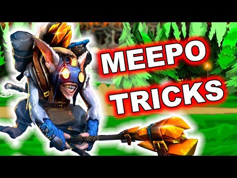 Dota 2 Tricks: INVINCIBLE Meepo! + BONUS