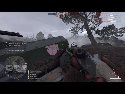 Battlefield 1 - The Men Who Fought 20 - Martini Henry Sniper Gameplay