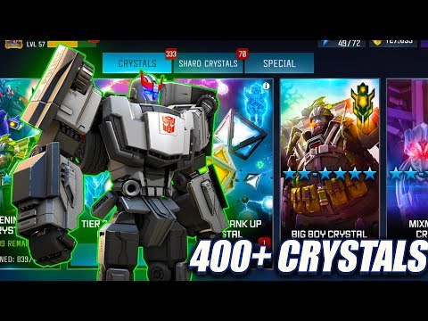 EPIC 400+ CRYSTAL OPENING! - Transformers: Forged To Fight