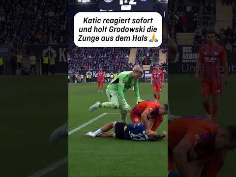 Zunge verschluckt - Katic reagiert blitzschnell 🙏