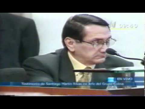 Santiago Martin Rivas declara en juicio a Fujimori. Parte 3