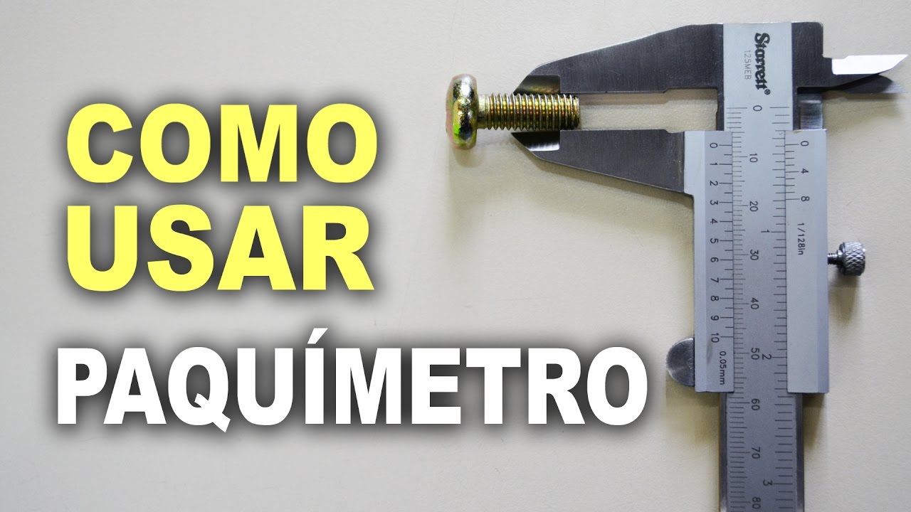 Como usar paquímetro. Dicas e passo a passo!