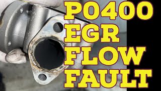 Saab 9-3 p0400 EGR fault diagnosed using Thinkcar diagnostic tool and Curien n2 Multimeter