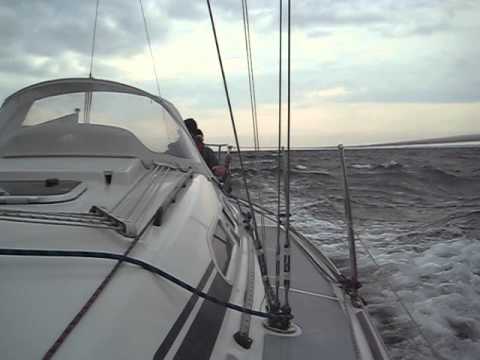 Sailing Dehler 29 in Baltic Sea