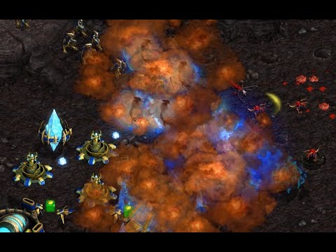 Queen 🇰🇷 (Z) vs Snow 🇰🇷 (P) on Cross Game - StarCraft - Brood War REMASTERED