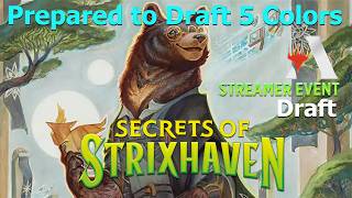 This 5 Color Draft was incredible. Secrets of Strixhaven MTG SOS Early Access
