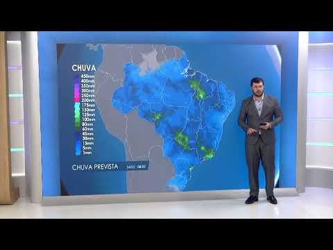 ZCAS TRAZ 150 MILÍMETROS PARA O SERTÃO DA PARAÍBA; SUL ENTRA EM ALERTA VERMELHO COM 40°C