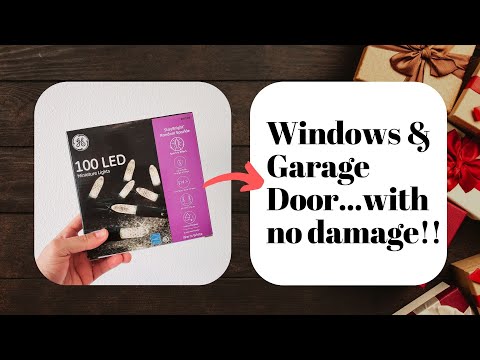 YouTube video about: How to put lights around garage door?