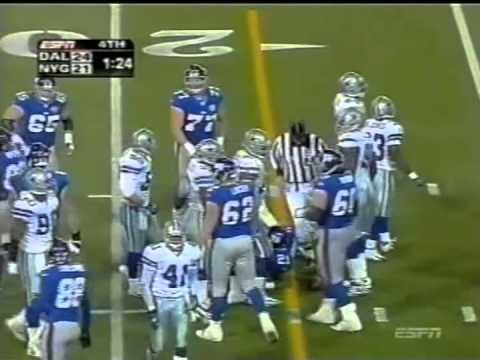 NY Giants Game Winning Drives - 2004 vs Cowboys
