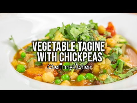 Vegetable Tagine with chickpeas | Chef In My Kitchen