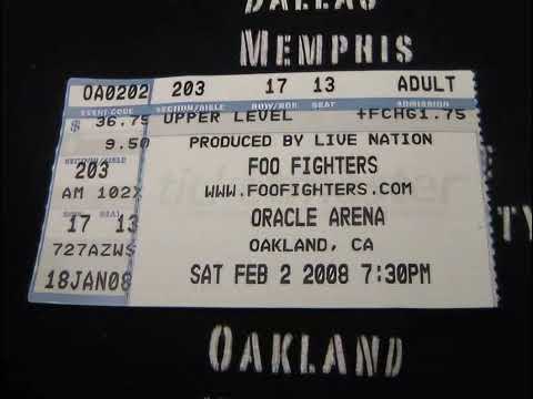 Foo Fighters - Live at Oracle Arena, Oakland, CA, USA, 02/02/2008