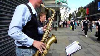 John Coltrane's Mr PC performed live by Saxobones
