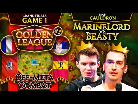 ⭐Beastyqt vs MarineLorD G1 - Golden League II - Off-Meta Combat