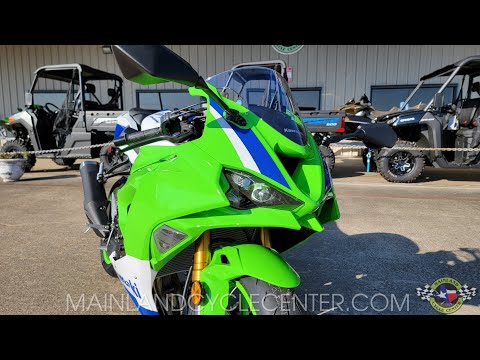 2024 Kawasaki Ninja ZX-6R 40th Anniversary Edition ABS in La Marque, Texas - Video 1