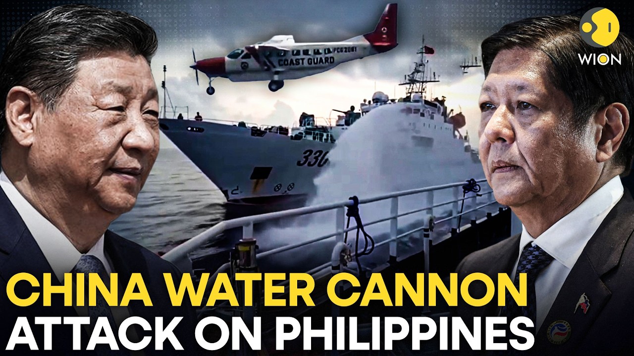 South China Sea Clash: China Coast Guard Fires Water Cannon At Philippine Vessel | Originals