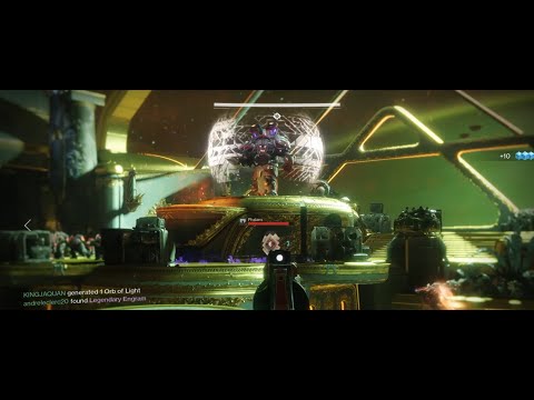 Destiny 2. Leviathan, Spire of Stars raid lair. Val Ca´uor boss fight. No commentary