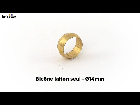 Bicône laiton seul BRICOZOR