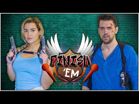 Lara Croft vs Nathan Drake // FINISH 'EM! (ft. Carré Albers)